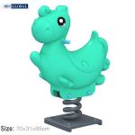 Bập bênh nhún lò xo đơn khủng long con ZK139-16