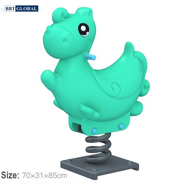 Bập bênh nhún lò xo đơn khủng long con ZK139-16