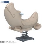 Bập bênh nhún lò xo cá sấu đơn ZK139-20