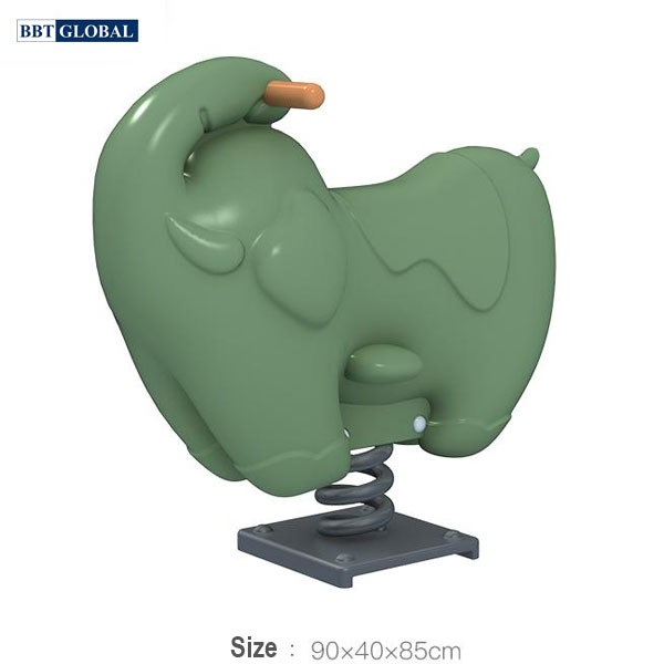 Bập bênh nhún lò xo voi đơn ZK139-26
