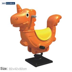 Bập bênh nhún lò xo đơn kỳ lân ZK139-32