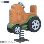 Bập bênh nhún lò xo đơn xe 4 bánh ZK139-36
