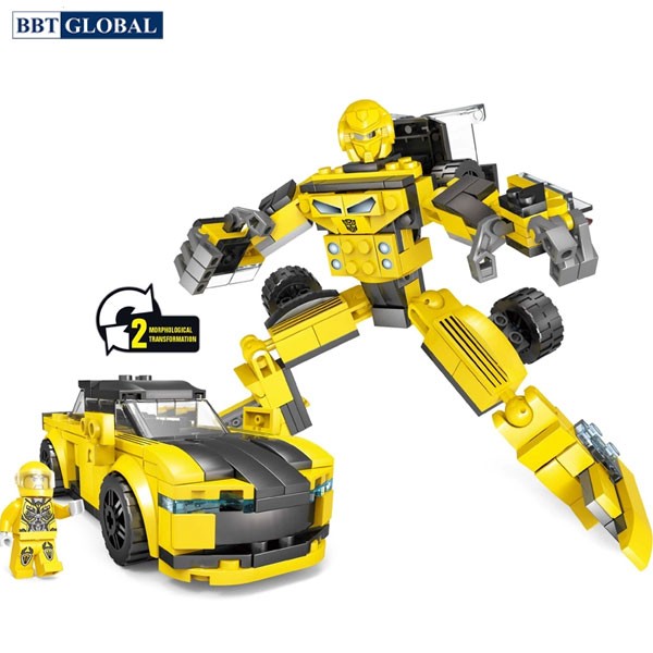 Bộ đồ chơi xếp hình siêu nhân cho bé 2000ABCD