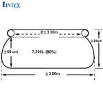 Bể bơi gia đình 3m96*84cm INTEX 28142