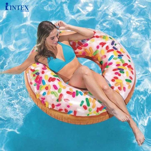 Phao bơi tròn donut khổng lồ INTEX 56263