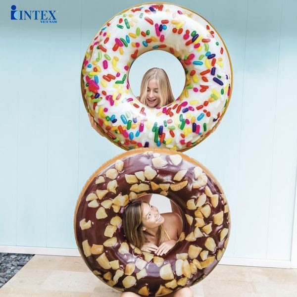 Phao bơi tròn donut khổng lồ INTEX 56263