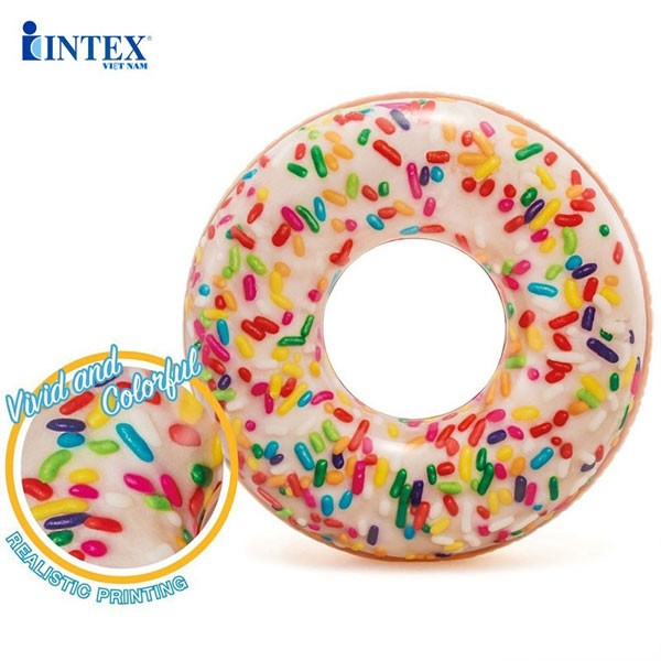 Phao bơi tròn donut khổng lồ INTEX 56263