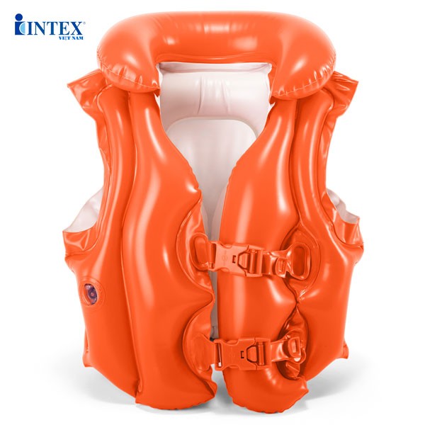 Áo phao bơi INTEX đỏ 58671