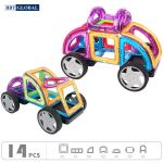 Đồ chơi xếp hình 3D nam châm ráp ô tô BBT Global 689B