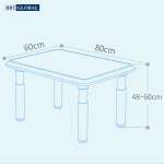 Bàn học trẻ em điều chỉnh 2 nấc độ cao BBT Global B08
