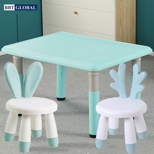 Bàn học trẻ em điều chỉnh 2 nấc độ cao BBT Global B08