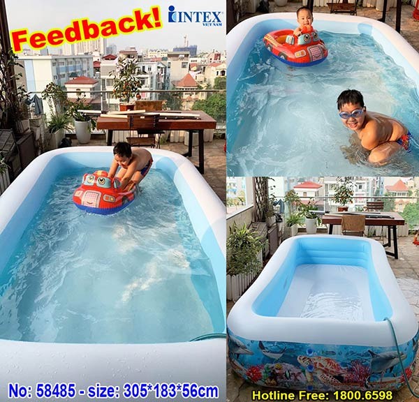 bể bơi phao đại dương intex 58485