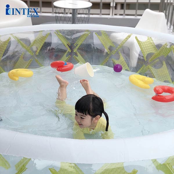 Bể bơi phao trong suốt cho bé INTEX 57182