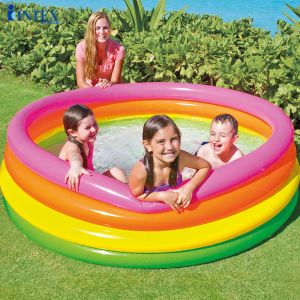 Bể bơi phao cầu vồng 4 tầng 1m68 INTEX 56441