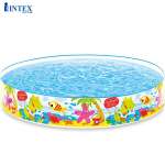 Bể bơi lắp dựng cho bé hình cá 1m52 INTEX 56451