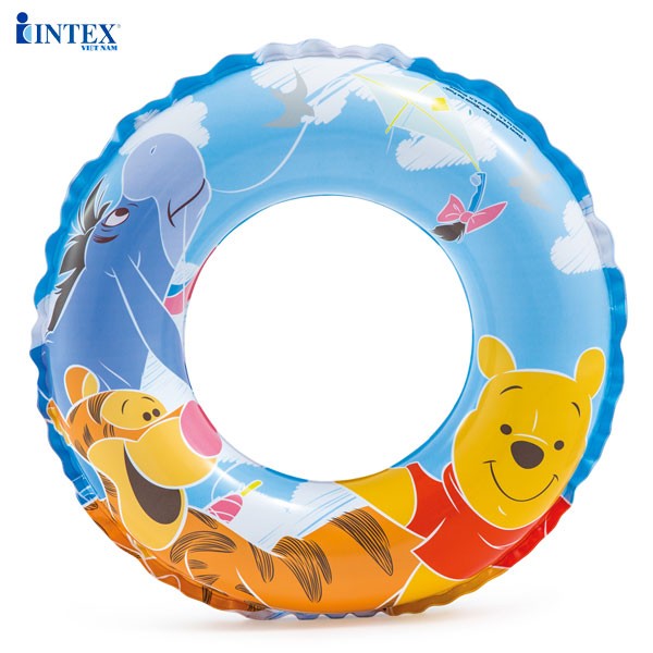 Phao bơi INTEX 58228 - Phao tròn gấu Pooth 51cm
