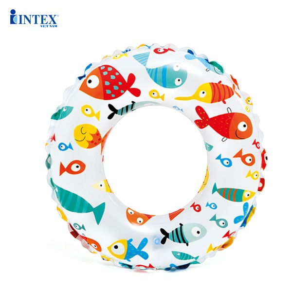 Phao bơi hoa trong suốt 51cm INTEX 59230