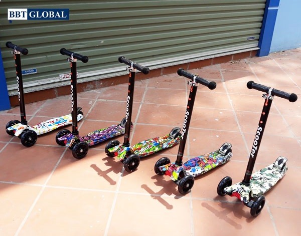 xe trượt scooter trẻ em 3 bánh