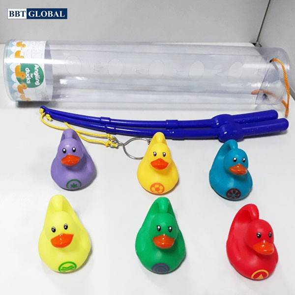 Đồ chơi trong bể tắm bộ câu vịt 8 món BBT Global LT611