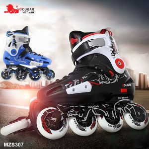 Giày trượt patin Cougar bánh cao su cao cấp MZS307