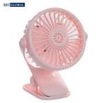 Quạt kẹp xe đa năng tích điện có đèn LED và chỉnh được tốc độ gió RG591-5