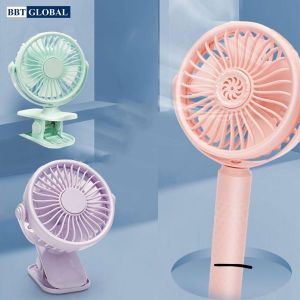 Quạt kẹp xe đa năng tích điện có đèn LED và chỉnh được tốc độ gió RG591-5