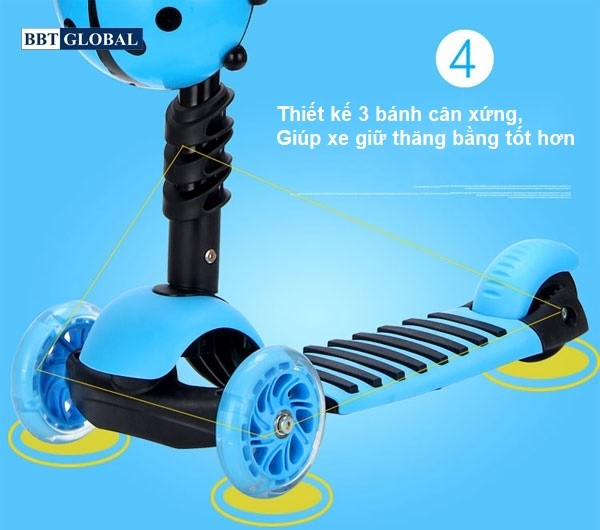 xe trượt scooter 3 trong 1 cho bé sk1305