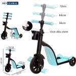Xe trượt Scooter 3 trong 1 BBT Global cao cấp SK1309