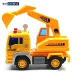 Mô hình đồ chơi xe cần cẩu có đèn và nhạc mẫu mới WY510C