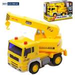 Mô hình đồ chơi xe cần cẩu có đèn và nhạc mẫu mới WY510D