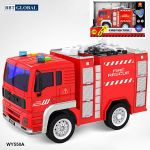 Mô hình đồ chơi xe cứu hỏa có đèn và nhạc mẫu mới WY550A