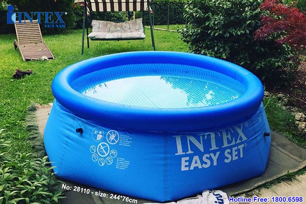 Bể bơi phao gia đình 2m44 INTEX 28110