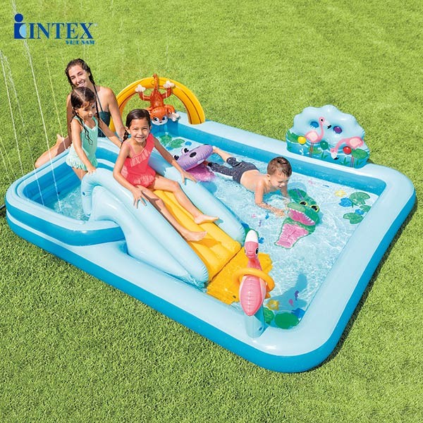 be boi phao cau truot intex 57161
