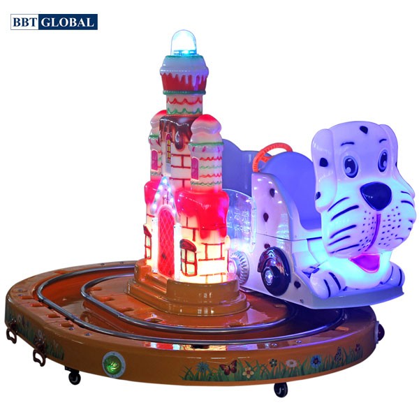 Tàu hỏa điện 2 chỗ hình chú chó DQ-5011