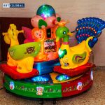 Đu quay điện nhập khẩu 3 chỗ DQ-1096