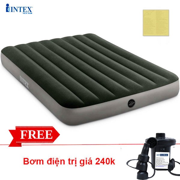 Đệm hơi đôi 1m52 công nghệ mới INTEX 64109