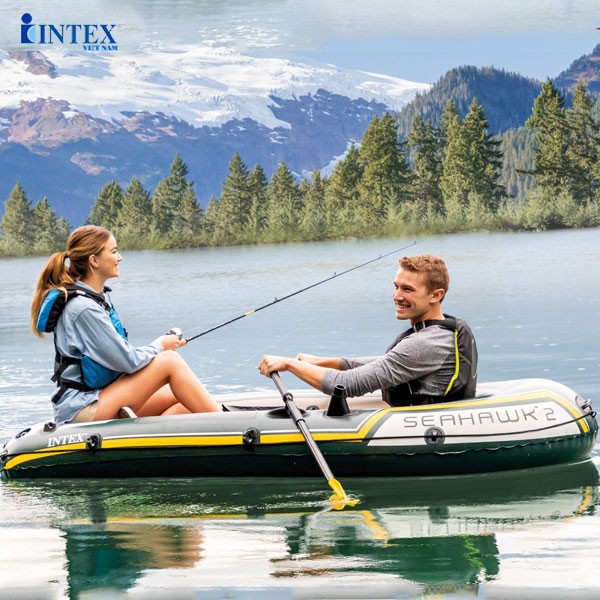 Thuyền bơm hơi INTEX 68347 - Thuyền Seahawk 2 người