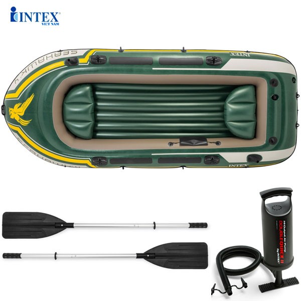 Thuyền bơm hơi INTEX 68351 - Thuyền Seahawk 4 người