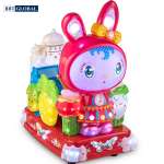 Nhún điện nhập khẩu em bé đội mũ thỏ NDNK-1001