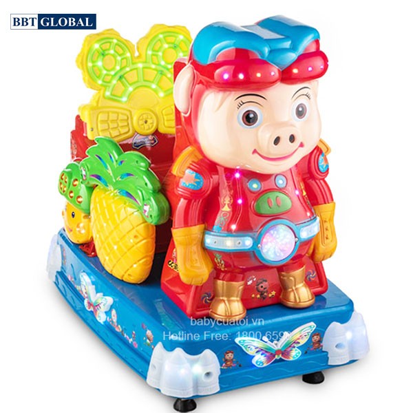 Nhún điện nhập khẩu lợn thần tài NDNK-1002