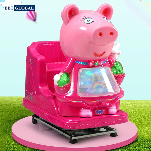 Nhún điện nhập khẩu lợn PEPPA đáng yêu NDNK-1009
