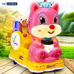 Nhún điện nhập khẩu mèo hồng xinh xắn NDNK-1090