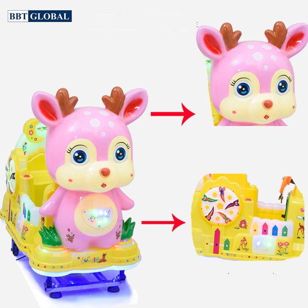 Thú nhún điện nhập khẩu nai hồng NDNK-1094