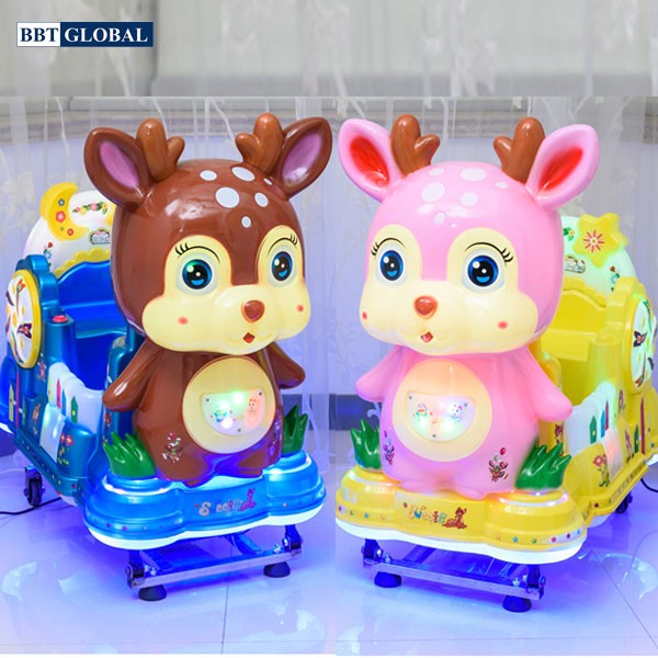 Thú nhún điện nhập khẩu nai hồng NDNK-1094