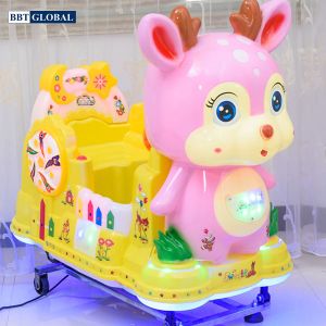 Thú nhún điện nhập khẩu nai hồng NDNK-1094