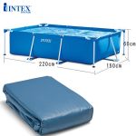 Vỏ bể khung KL chữ nhật 28270  mã INTEX 10942