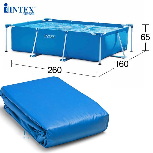 Vỏ của bể bơi khung kim loại 28271 mã INTEX 10943