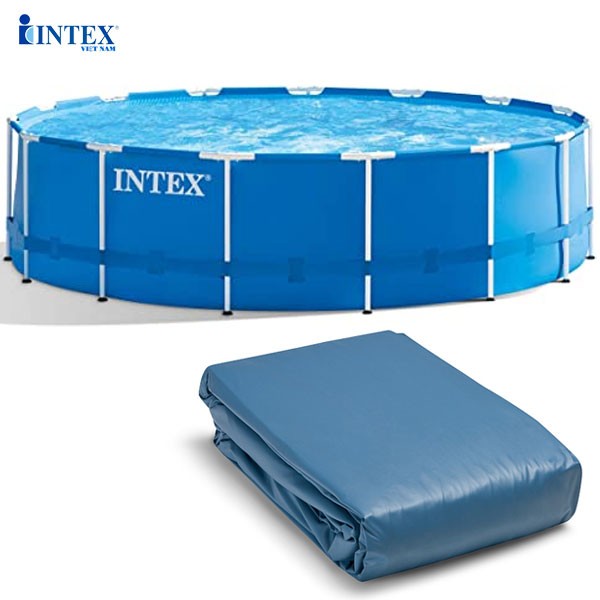 Vỏ bể tròn khung KL 457*122 cm (dành cho bể 28242) mã INTEX 10098