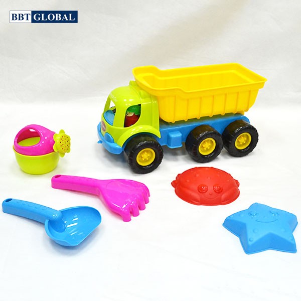Bộ đồ chơi xúc cát ô tô và dụng cụ 366