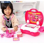 Bộ đồ chơi bác sỹ màu hồng đáng yêu 8359AB